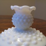 Hobnail Candle Stick Holders