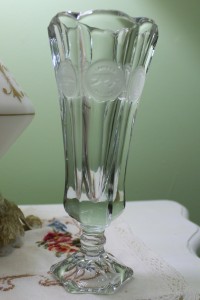 Fostoria Canadian Coin Vase