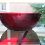 Anchor Hocking Ruby Red Bowl (2)
