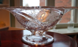Heisey Orchid Salad Bowl (1)