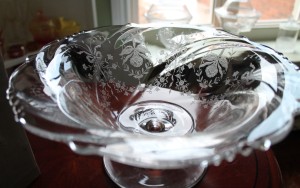 Heisey Orchid Salad Bowl (2)